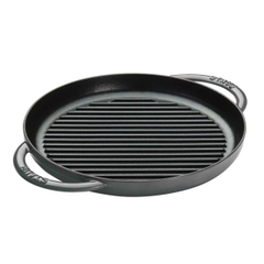 Chảo gang nướng STAUB màu xám - 26cm