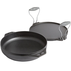 Lodge - Camp - Bộ nồi chảo cắm trại - 4 món