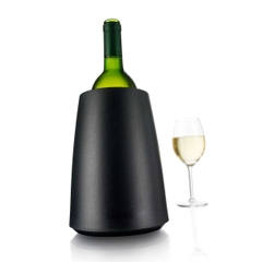 Vacu Vin - Bình giữ mát rượu - Màu đen - 21cm