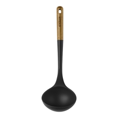 Staub - Muỗng múc canh silicon màu đen - 31cm