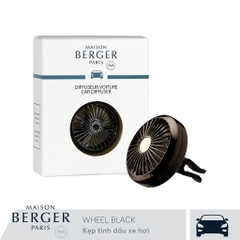 MAISON BERGER - Kẹp tinh dầu xe hơi Wheel Black
