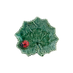 Bordallo - Countryside Leaves - Đĩa lá bọ rùa - 14cm
