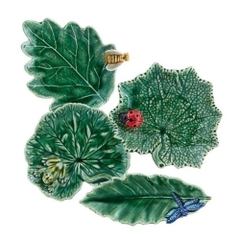 Bordallo - Countryside Leaves - Đĩa lá bọ rùa - 14cm