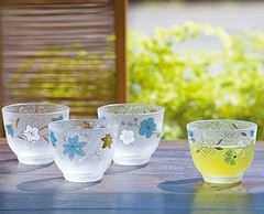 Aderia - Shiki Meguri - Bộ ly trà - 4 cái