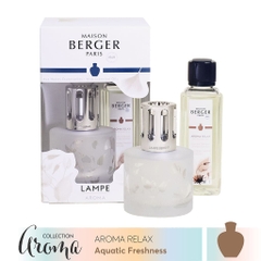 MAISON BERGER - Bộ đèn xông tinh dầu Aroma Relax - 2 món - 380ml