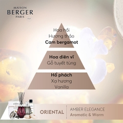 MAISON BERGER - Tinh dầu đèn xông hương Amber Elegance - 500ml