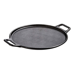 Lodge - Chảo gang nướng đáy phẳng hai quai - 35.56cm