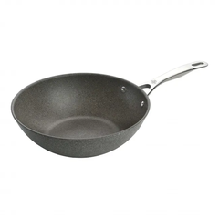 Chảo nhôm chống dính sâu lòng BALLARINI Salina Granititum - Chảo Wok 30cm