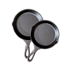 Chảo gang LODGE Heat-Treated phù hợp với nhiều loại bếp