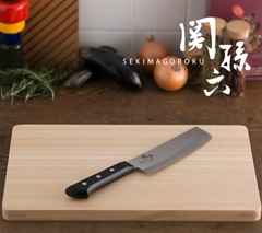 Dao Nhật KAI - Dao Nakiri Seki Magoroku Moegi - 16.5cm