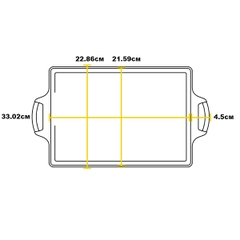 Khay gang LODGE - 33.02cm