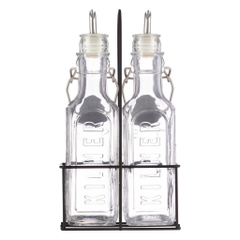 Kilner - Bộ bình thủy tinh đựng dầu - 0.3L - 3 món