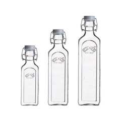 Kilner - Chai thủy tinh nút xám