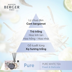 MAISON BERGER - Tinh dầu đèn xông hương Pure White Tea - 500ml