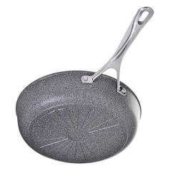 Chảo nhôm chống dính nắp kính BALLARINI Salina Granititum - 28cm