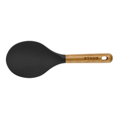 Staub - Muỗng múc cơm silicon màu đen - 22cm