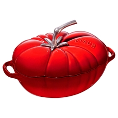 Nồi gang gang cà chua STAUB màu đỏ cherry - 25cm - 2.5L