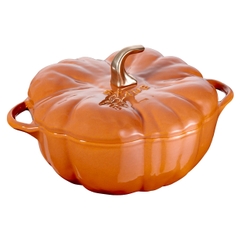 Nồi gang bí ngô STAUB màu nâu vàng - 28cm (B)