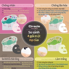 Mặt nạ Than Hoạt tính Se Khít Lỗ Chân Lông Ciracle