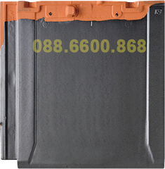 Ngói Eishiro Roman LL40 Màu Đen Bạc LL2 nhập khẩu Nhật Bản