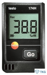 Máy ghi nhiệt độ độ ẩm Testo 174 H (-20 đến 70°C, 0-100% RH)