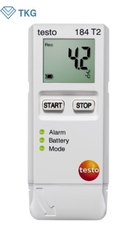 Máy ghi nhiệt độ Testo 184 T2 có màn hình (-35 đến +70°C)