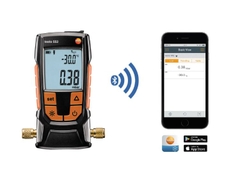 Máy đo áp suất chân không Testo 552 (0-26,66 mbar, Bluetooth®)