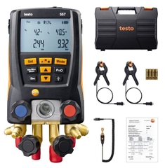 Máy đo áp suất điện lạnh Testo 557 (-1 to 60 bar, -50 t0 +150°C, Bluetooth)