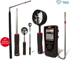 Máy đo tốc độ lưu lượng nhiệt độ độ ẩm Kimo VT210 (0 - 35m/s, 0-99 999 m3/h, -20 - 80°C)