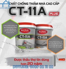 KOVA CT 11A PLUS TƯỜNG - Chất chống thấm cao cấp