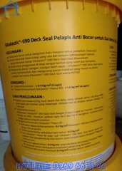 Sikalastic 590 - Màng chống thấm gốc Polyurethane - Arcylic