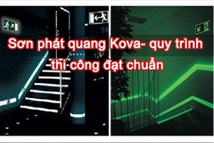 SƠN KOVA A9 – Sơn Phát Quang Hệ Nước