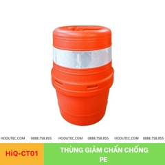 Thùng giảm chấn dạng trống PE, HiQ-CT-01