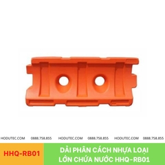 Dải phân cách nhựa chứa nước Hàn Quốc HHQ-RB01