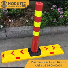 Dải phân cách cọc tiêu có chân đế DPC-NQ-70