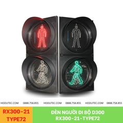 Đèn người đi bộ 2 màu đỏ xanh D300, RX300-21-TYPE72