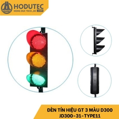 Đèn tín hiệu giao thông ba màu DVX D300, JD300-31-TYPE11