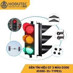 Đèn tín hiệu giao thông ba màu DVX D300, JD300-31-TYPE11