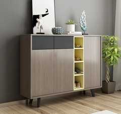 Tủ giày gỗ công nghiệp thiết kế đẹp HDTG-01