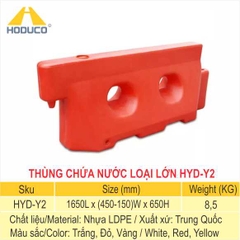 Dải phân cách nhựa chứa nước loại hai lổ HYD-Y2