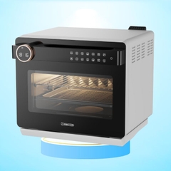 Nồi chiên không dầu hấp hơi nước siêu nhiệt 2Good S100 - 20 lít - 1800W - Tặng bao tay chống bỏng
