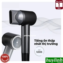 Máy sấy tóc ion âm Halio Hypersonic Hair Dryer - Hàng chính hãng