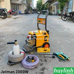 Máy rửa xe cao áp chuyên nghiệp Jetman JET2000S - 2000W