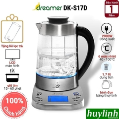 Bình đun nước pha trà thông minh Dreamer DK-S17D - 1.7 lít