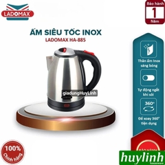 Ấm đun siêu tốc Ladomax HA-885 dung tích 2 lít