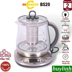 Ấm Máy chưng yến pha trà đa năng BBcooker BS20 - 2 lít