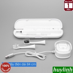 Bàn chải điện Halio Sonic Whitening Pro - Tặng kèm túi đựng
