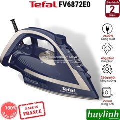 Bàn là - ủi hơi nước Tefal FV6872E0 - 2600W