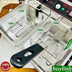 Bếp chiên nhúng đôi ngập dầu ETON ET-ZL2 - 6 lít + 6 lít - Hàng chính hãng