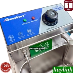 Bếp chiên nhúng đơn ngập dầu Raiden RD-1106 - Dung tích 6 lít - BH 12 tháng